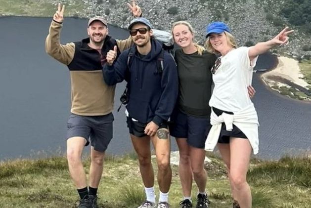 Harry Styles spotted hiking near Wicklow’s scenic Lough Tay