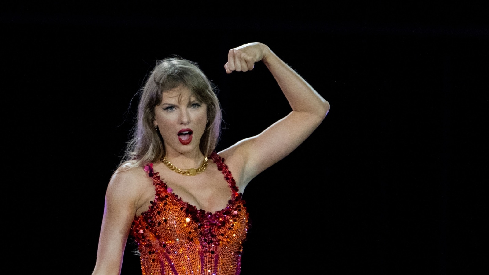 Taylor Swift new album countdown: Empire State building turns orange; Netflix, McDonald's hop on with ‘12:12’ posts