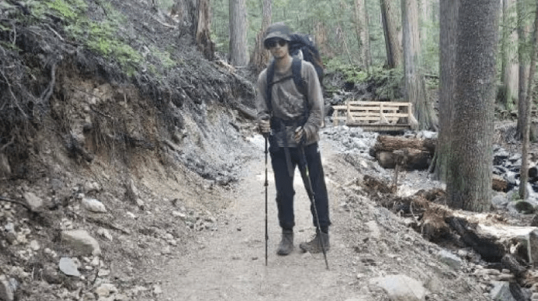 Click to play video: 'Missing hiker found after more than a month in B.C. wilderness'