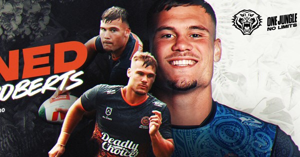 Ethan Roberts to join Wests Tigers from 2026
