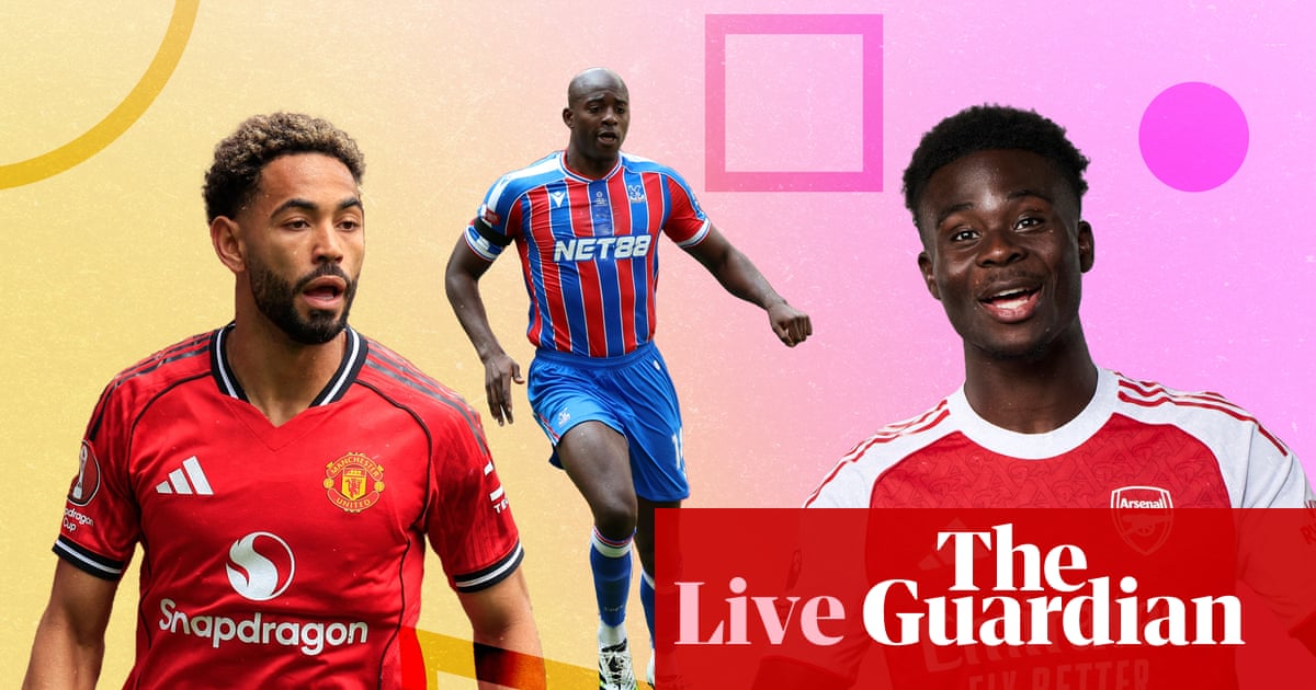 Buildup to Manchester United v Arsenal, Chelsea v Crystal Palace and more – matchday live | Sport