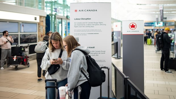 'Lots of turbulence': Air Canada flyers describe cancellation, rebooking chaos amid strike