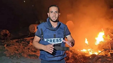   Al Jazeera's Anas al-Sharif among five journalists killed by Israel in Gaza – video 