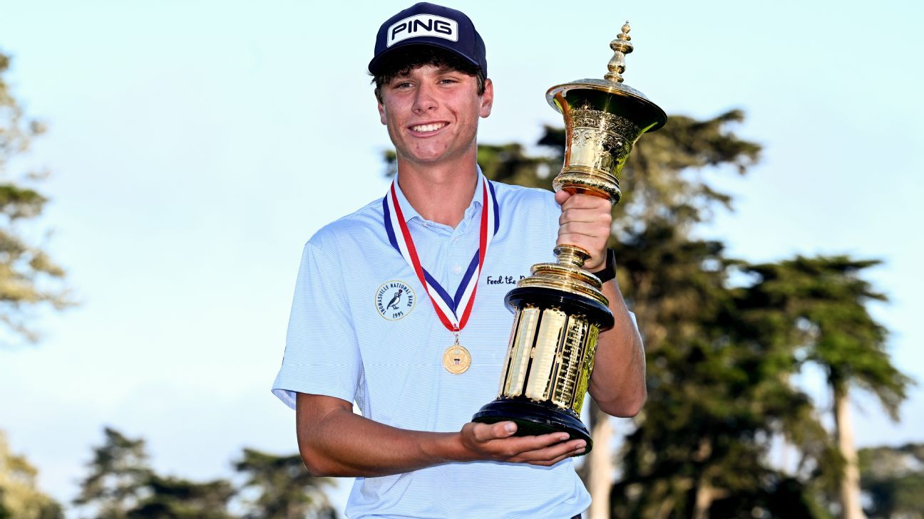 Mason Howell, 18, wins U.S. Amateur; youngest champ since 2009
