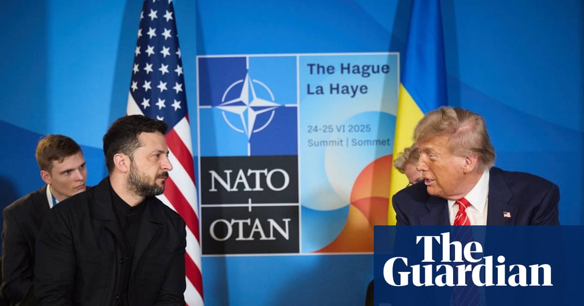 First Thing: Trump pressures Zelenskyy before European leaders arrive in Washington | US news
