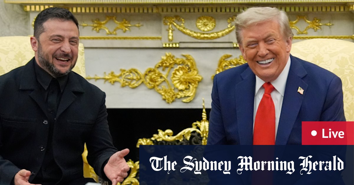 US President says Putin, Zelensky must meet for trilateral talks; says ‘possible changes of territory’ must be discussed