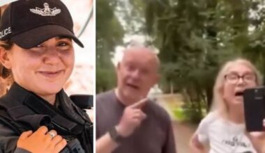 Slain IDF soldier Elisheva Rose Ida Lubin's Atlanta father harassed by antisemitic neighbors, shocking video surfaces