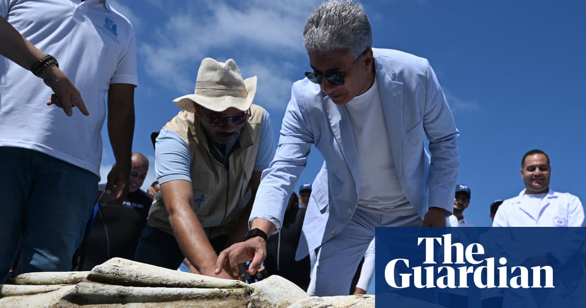 Egypt retrieves parts of 2,000-year-old sunken city off coast of Alexandria | Egypt