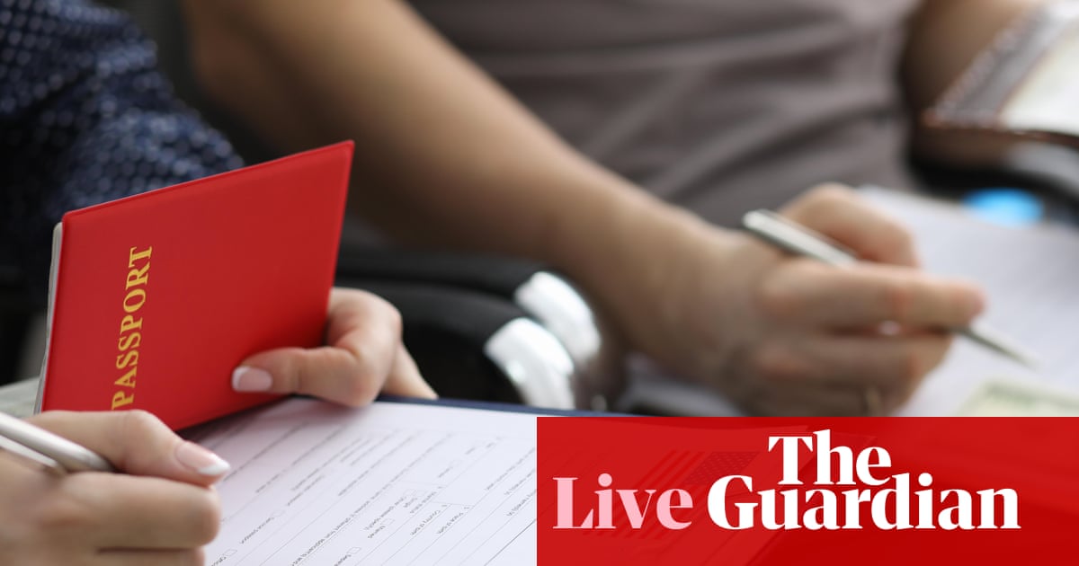 Trump administration accused of wanting to revoke visas ‘based on speech, not conduct’ – US politics live | US news