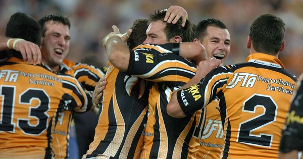 NRL 2025, Wests Tigers, 20 year anniversary, 2005 grand final, Benji Marshall, flick pass