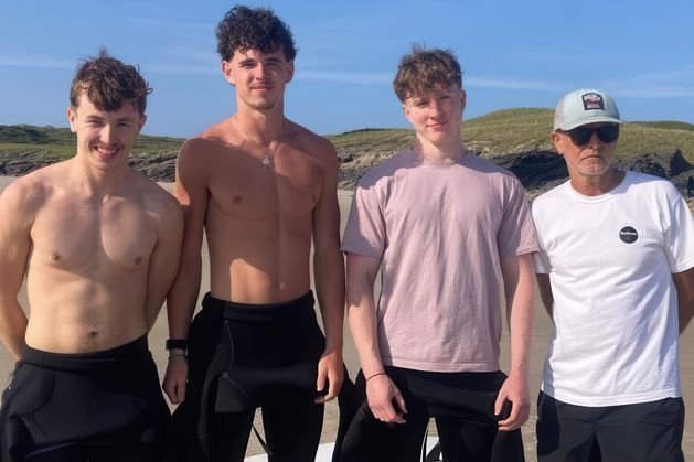‘Right place at the right time’ – four surfers save councillor and two children from drowning in Donegal