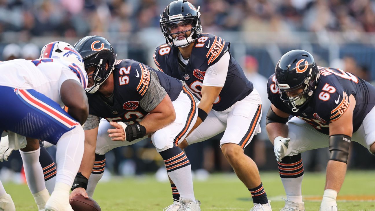 Chicago Bears final 2025 53-man roster projection