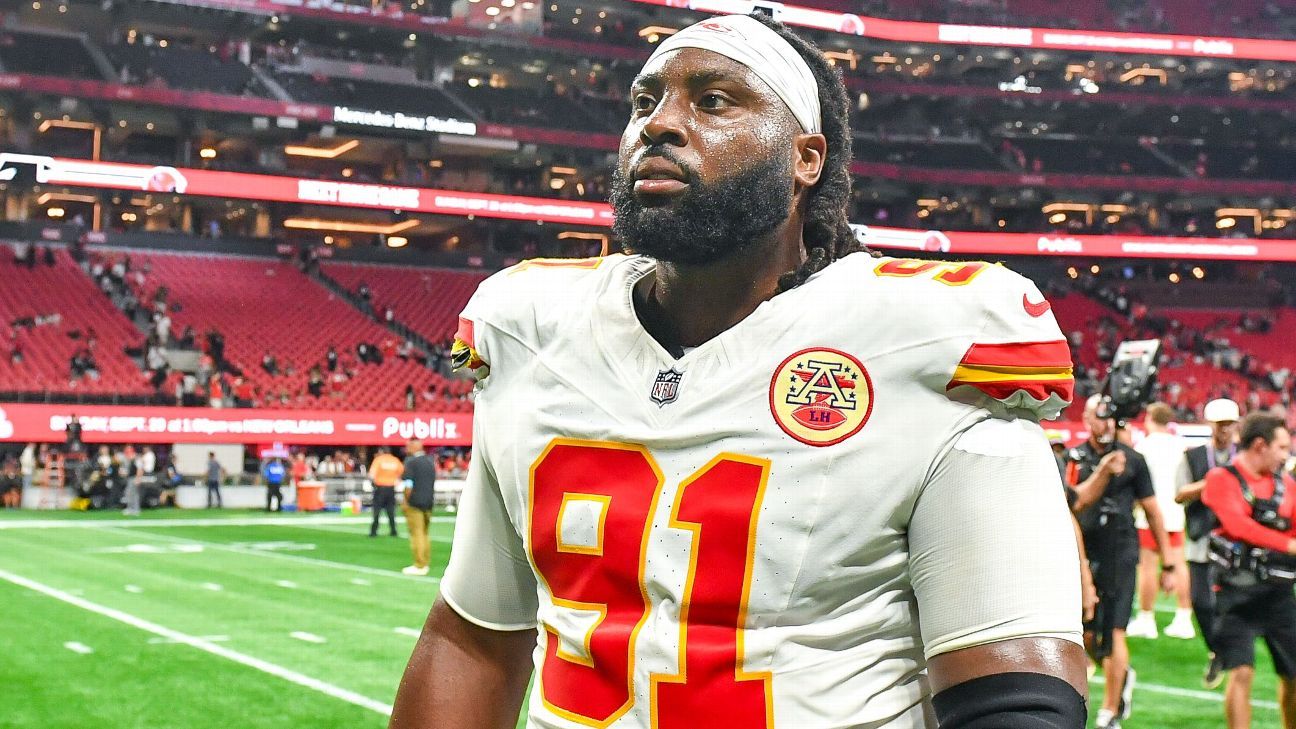 Sources - Chiefs reacquire DT Derrick Nnadi in trade with Jets