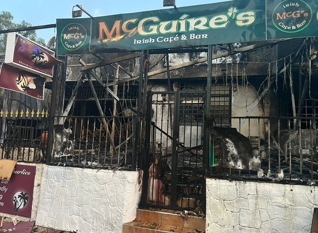 Owners heartbroken after of Costa del Sol Irish bar devastated by huge blaze
