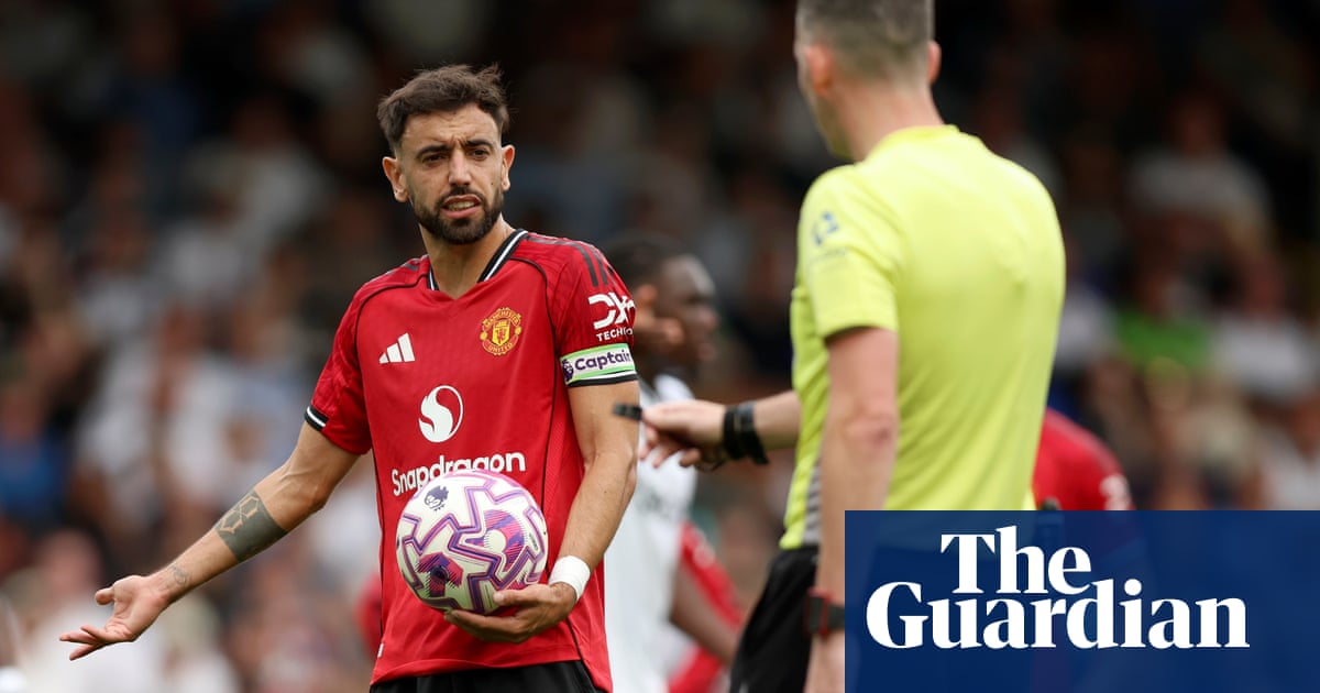 Amorim tells Manchester United to ‘grow up’ while Fernandes says referee triggered penalty miss | Manchester United