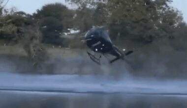 Helicopter spirals out of control, spins wildly before crashing into lake while fighting wildfire — watch terrifying footage