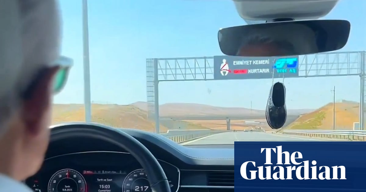 Turkish transport minister fined after posting video of himself driving at 140mph | Turkey