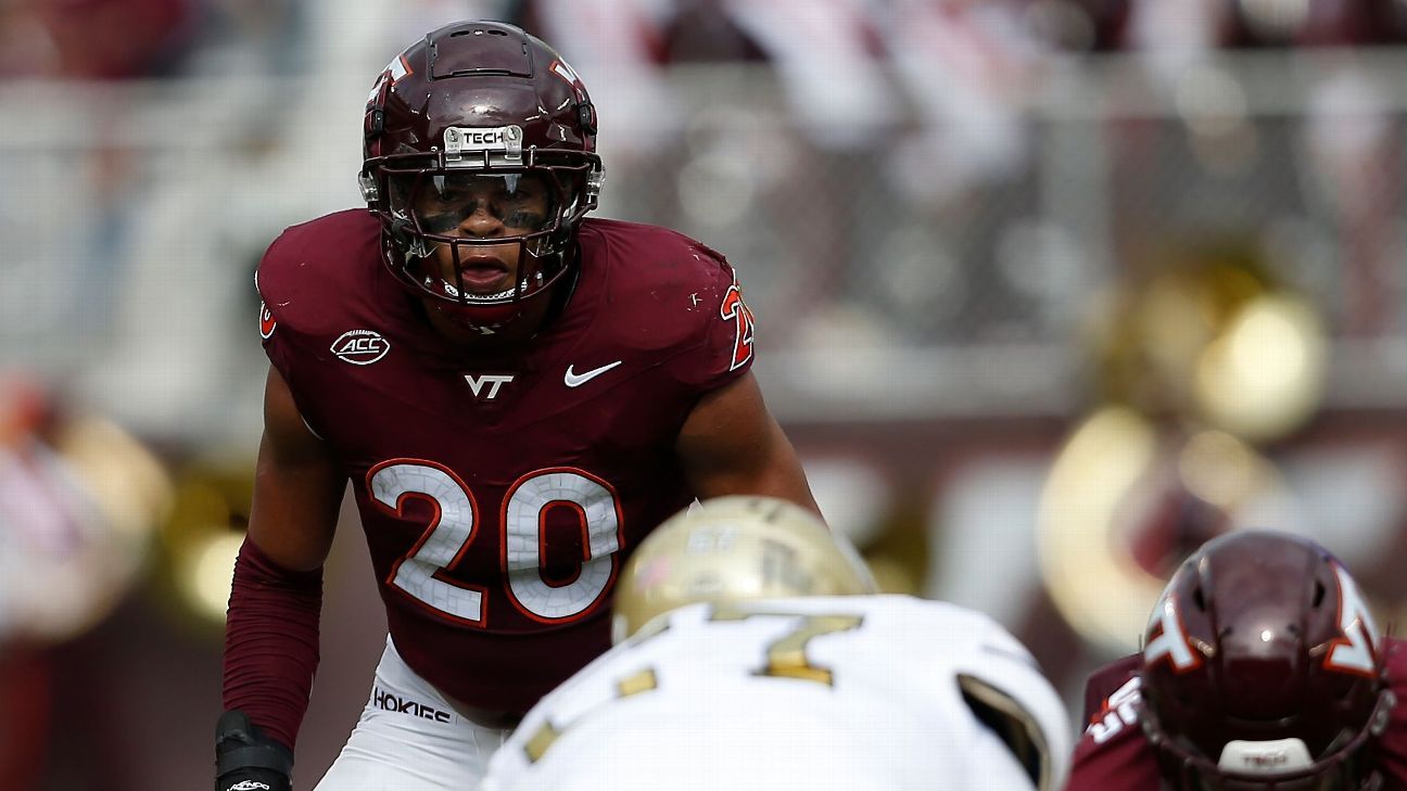 Virginia Tech linebacker Caleb Woodson arrested on DWI charge