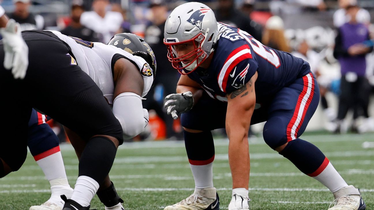 Cole Strange, 2022 1st-round pick, among Patriots' roster cuts