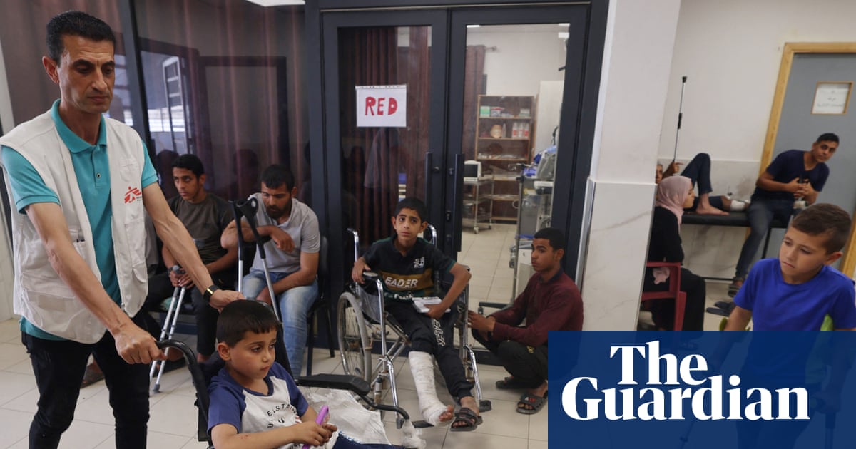 A third of outpatients treated for wounds at MSF’s Gaza hospitals in 2024 were children, figures show | Gaza