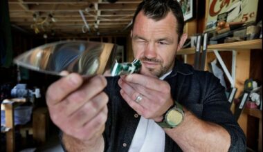 Cian Healy on how he got hooked on knife-making: ‘I found I could just disappear into the work’