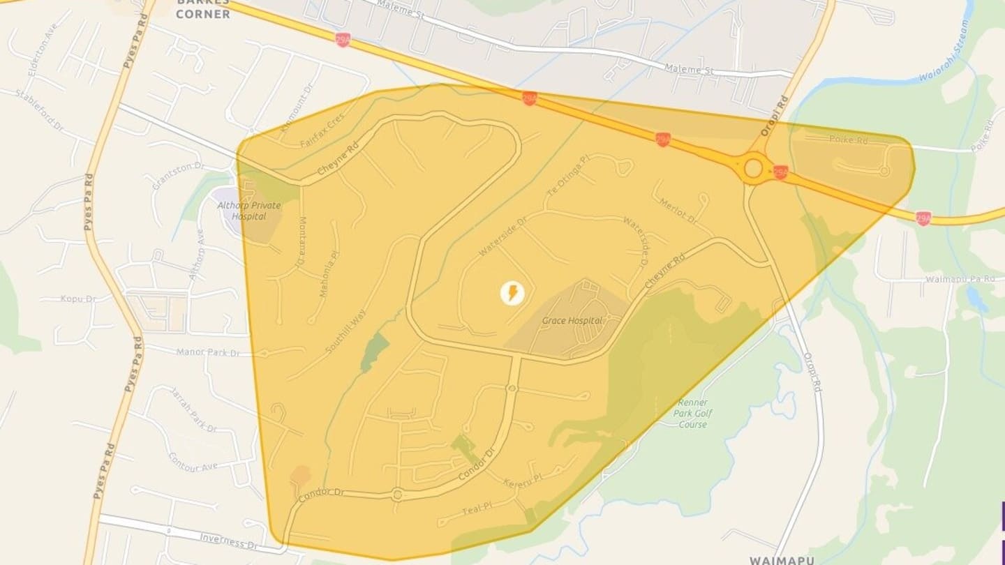 SunLive - Power out again to 903 Pyes Pa properties