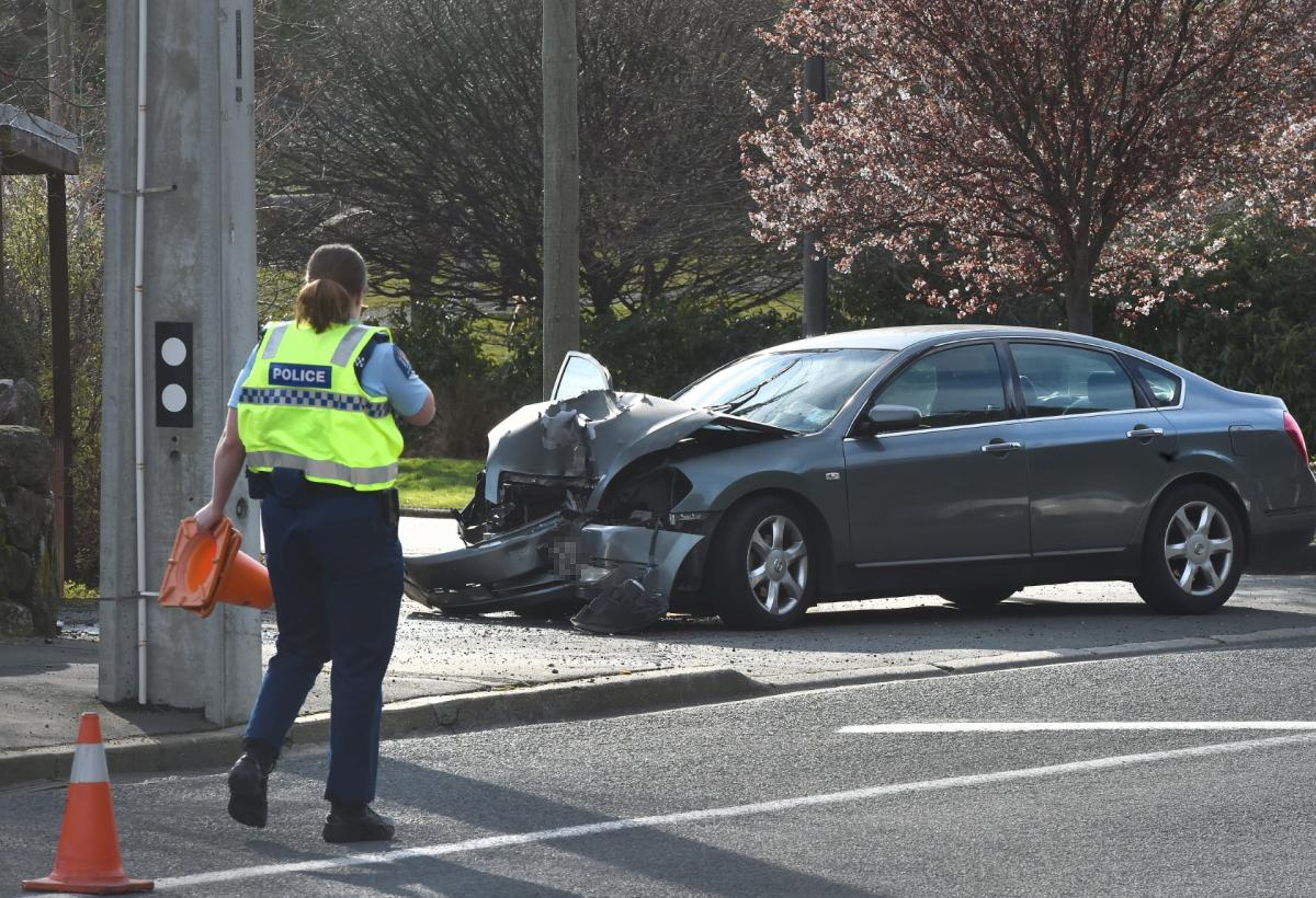 One injured in Halfway Bush crash