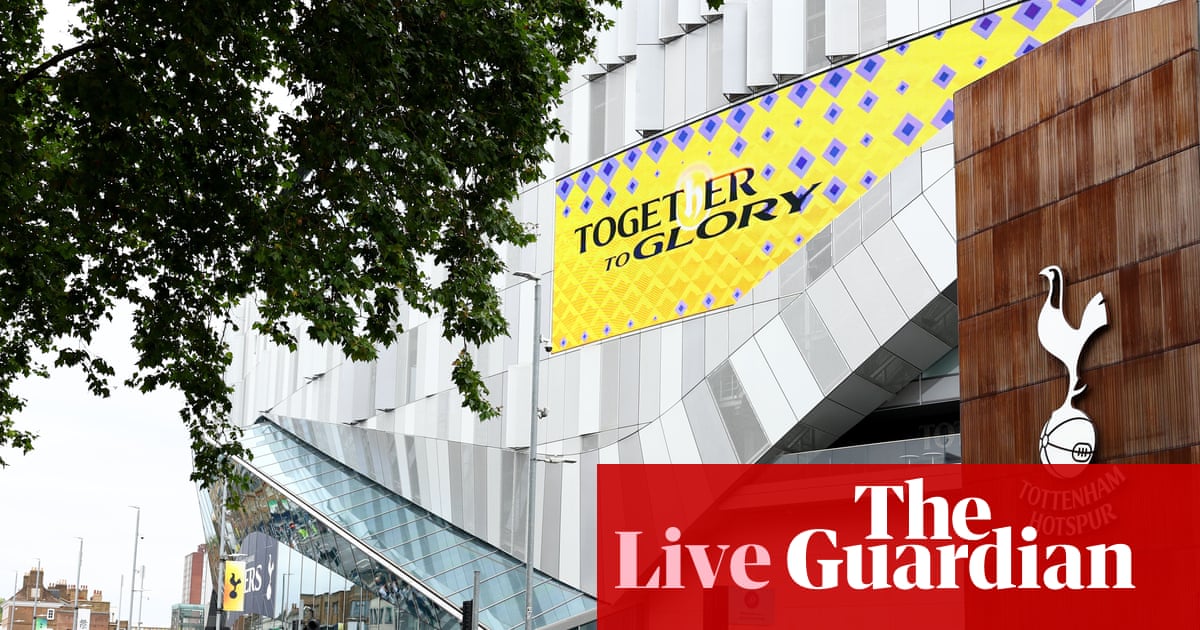 Manchester United v Burnley, Tottenham v Bournemouth: Premier League, EFL and more – live | Premier League