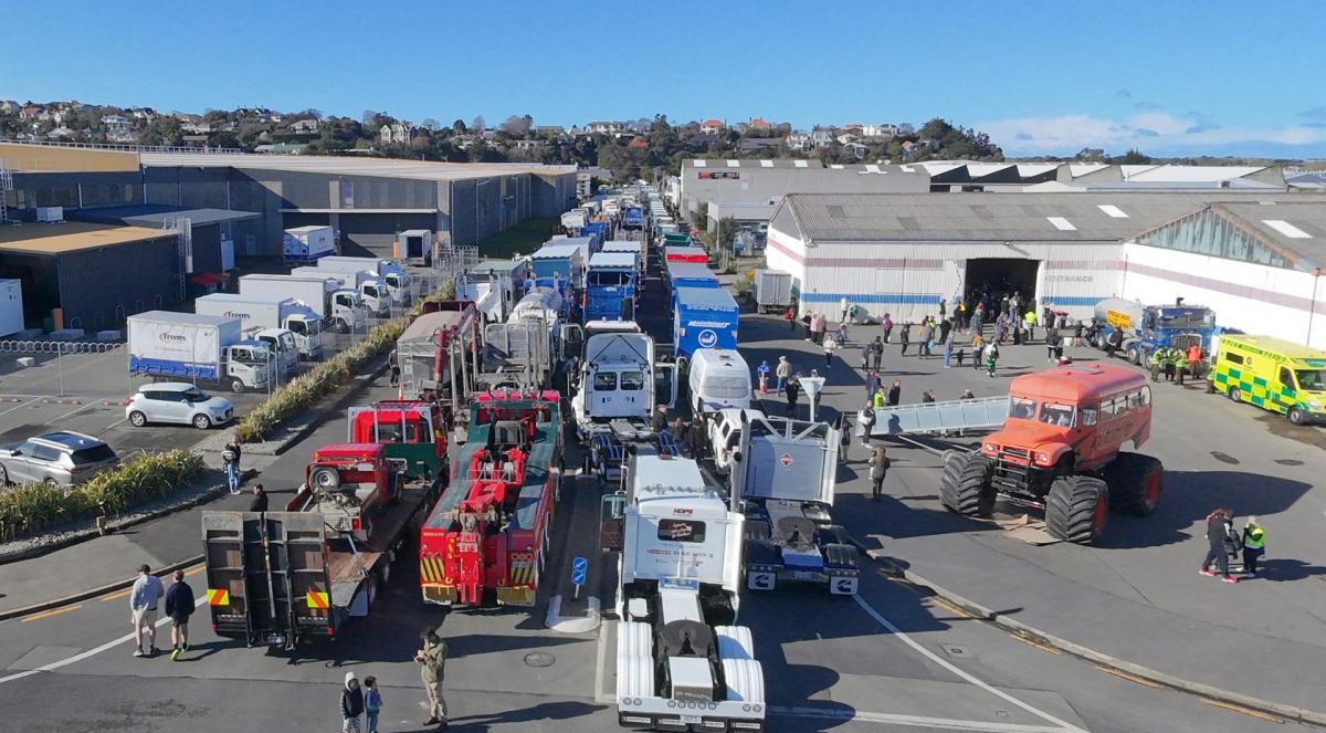 Big rigs turn out for special kids