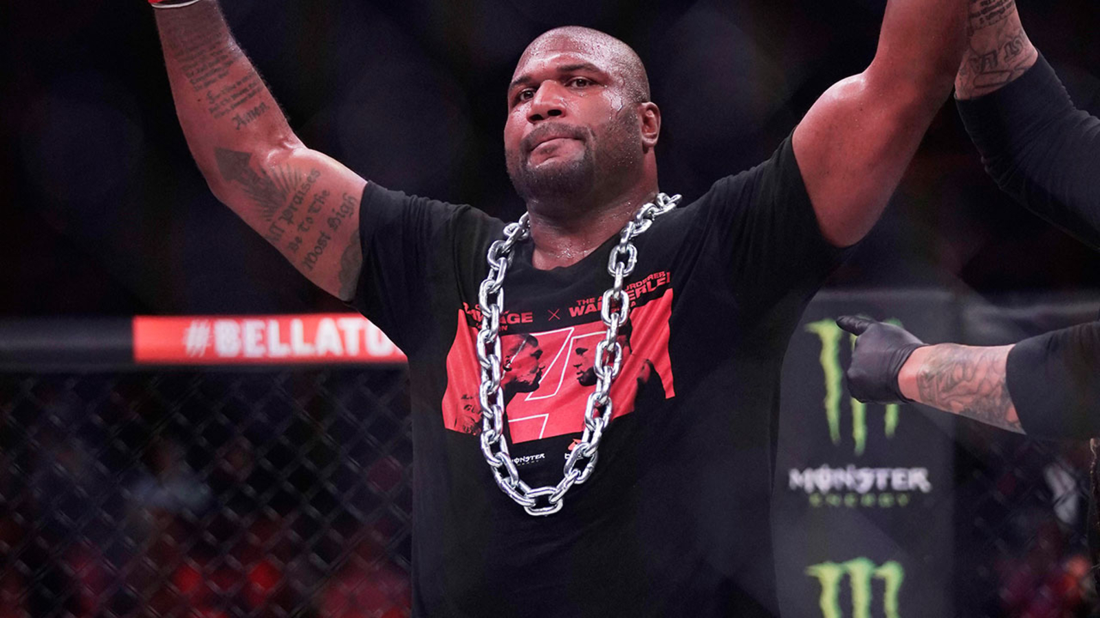 Ex-UFC champ Rampage Jackson speaks out after son Raja appears to assault Syko Stu at KnokX Pro Wrestling Academy in Sun Valley