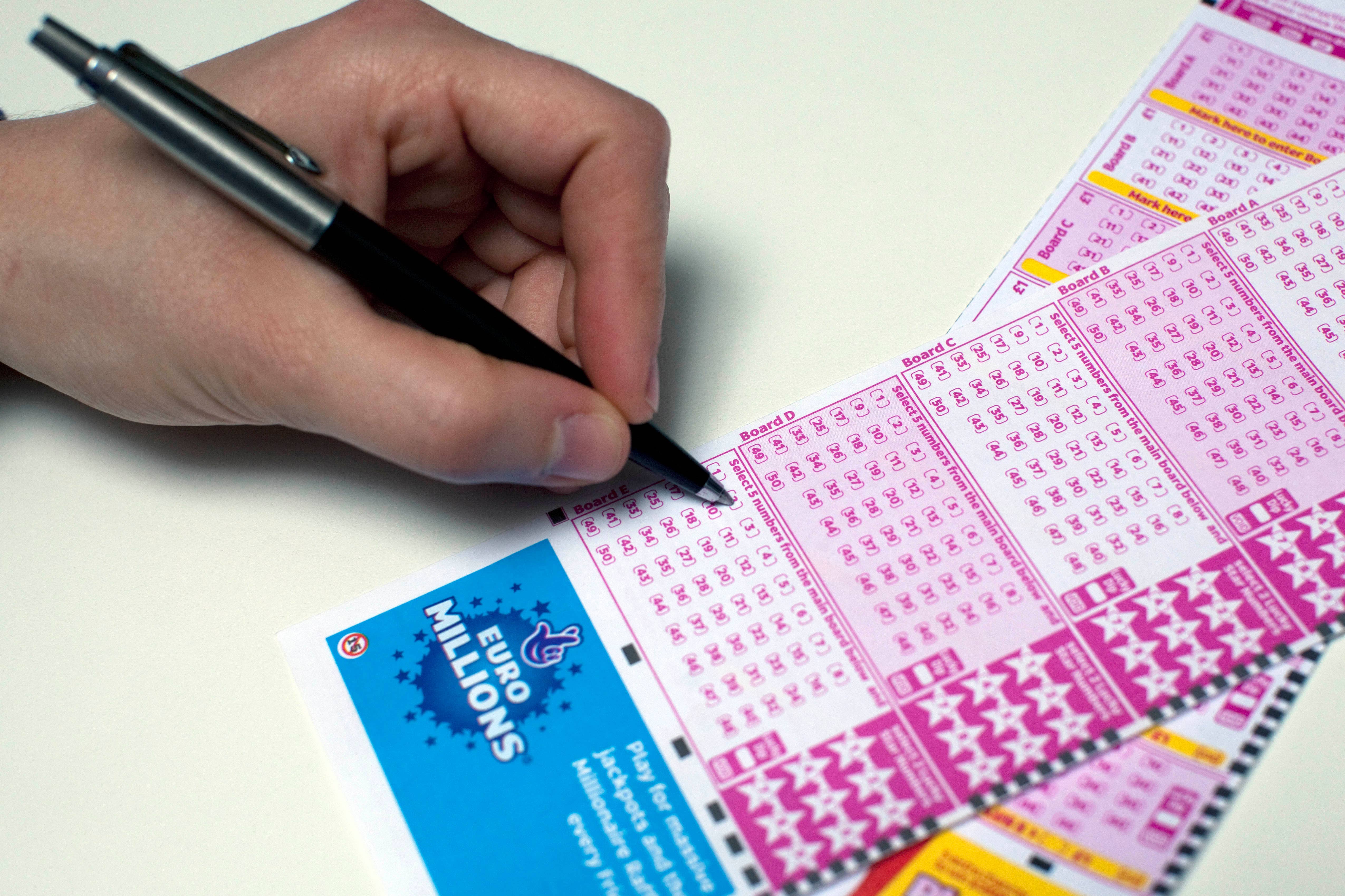 The winning ticket in the 250 million euro EuroMillions jackpot was sold in France, the National Lottery said (Alamy/PA)