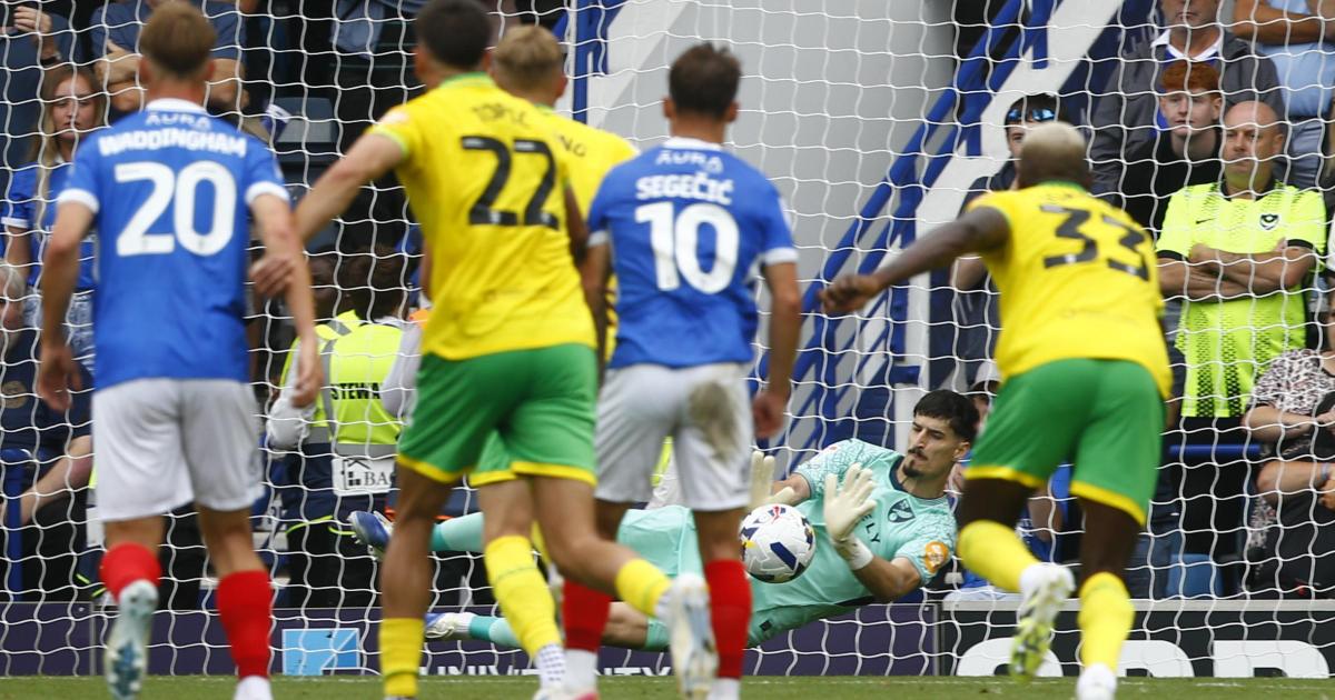 Portsmouth 1-2 Norwich City: Vladan Kovacevic's reaction