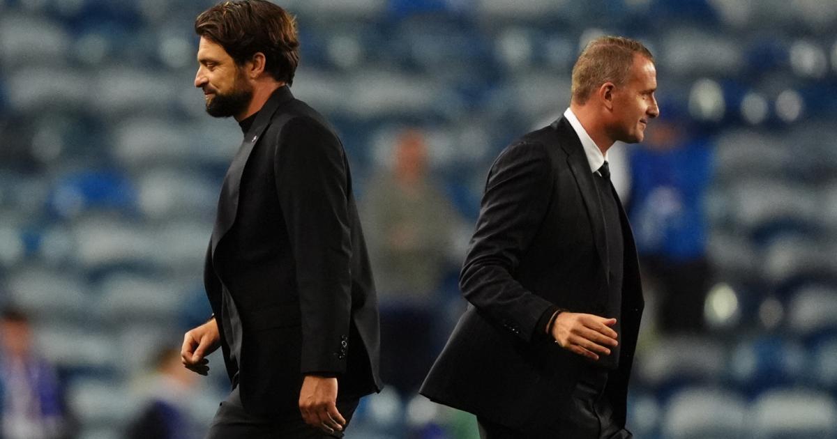 Club Brugge manager in shock 'spaces' admission about Rangers defence