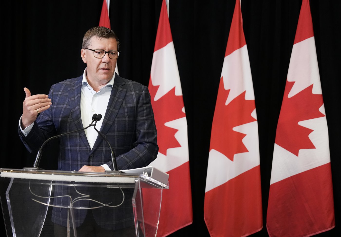 Saskatchewan Premier Moe says Canada should remove tariff on Chinese EVs