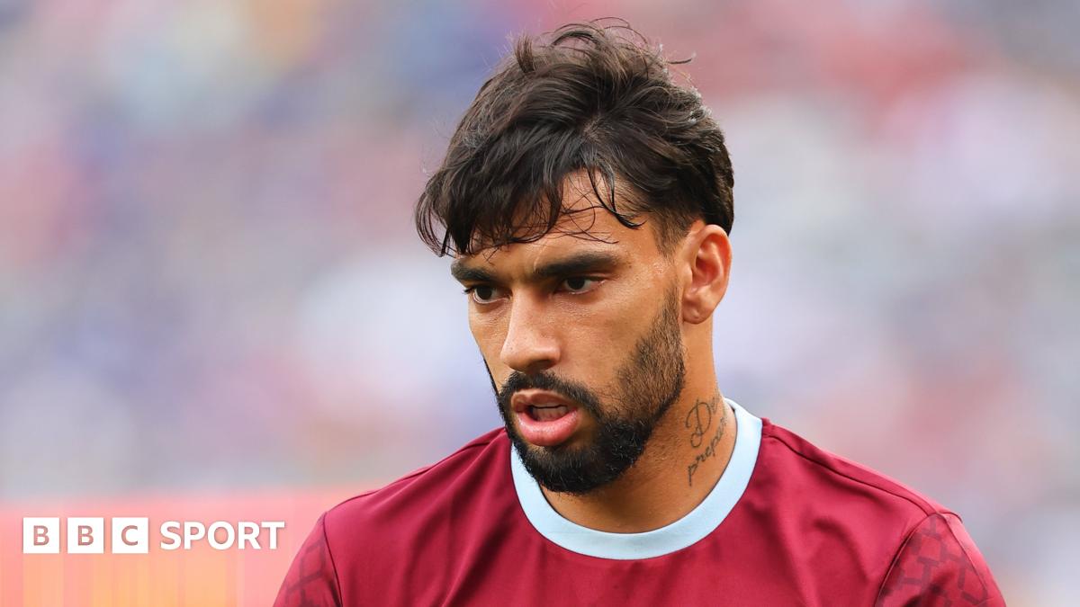 West Ham midfielder Lucas Paqueta