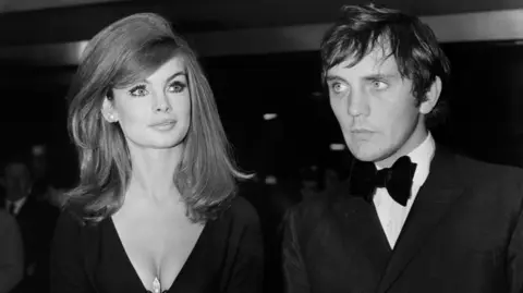 Getty Images Terence Stamp and the 1960's supermodel, Jean Shrimpton