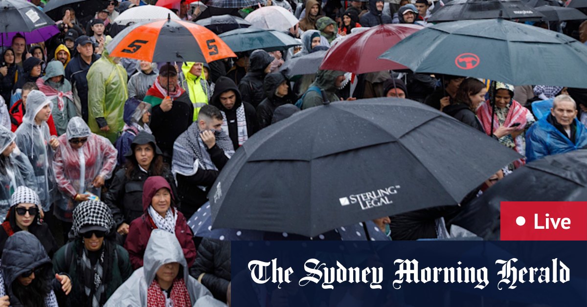 Sydney Harbour Bridge pro-Palestine protest sparks more Gaza aid; NSW flood warnings issued on Hunter, Mid North Coast; ADF enrolment surge through TikTok ads