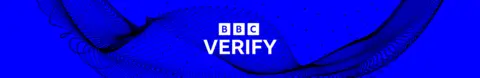 The BBC Verify banner. 