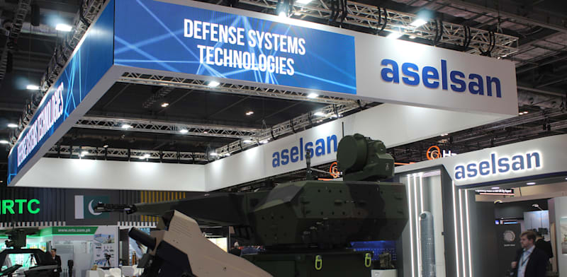 DSEI UK Exhibition credit: Reuters Burak Bir