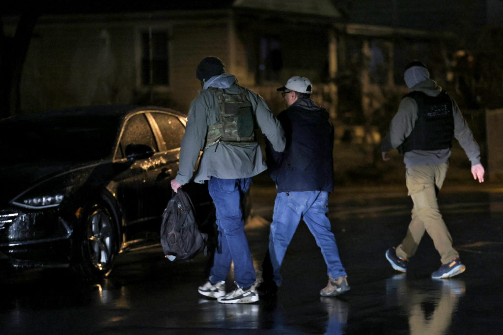 The Wider Image: Inside Trump's immigration crackdown as net widens