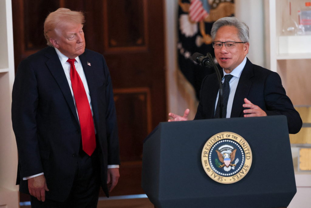 U.S. President Trump holds an 'Investing in America' event, in the White House