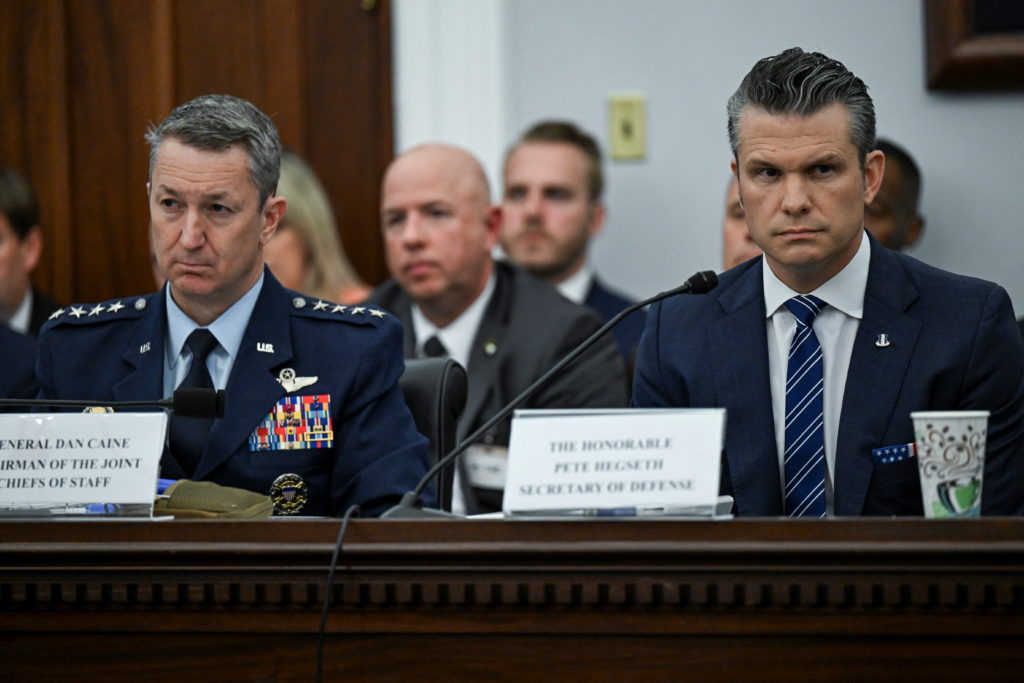 House Appropriations Defense Subcommittee oversight hearing, on Capitol Hill in Washington