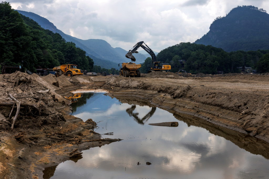 A shrinking FEMA puts North Carolina lake town's rebuilding plans in limbo