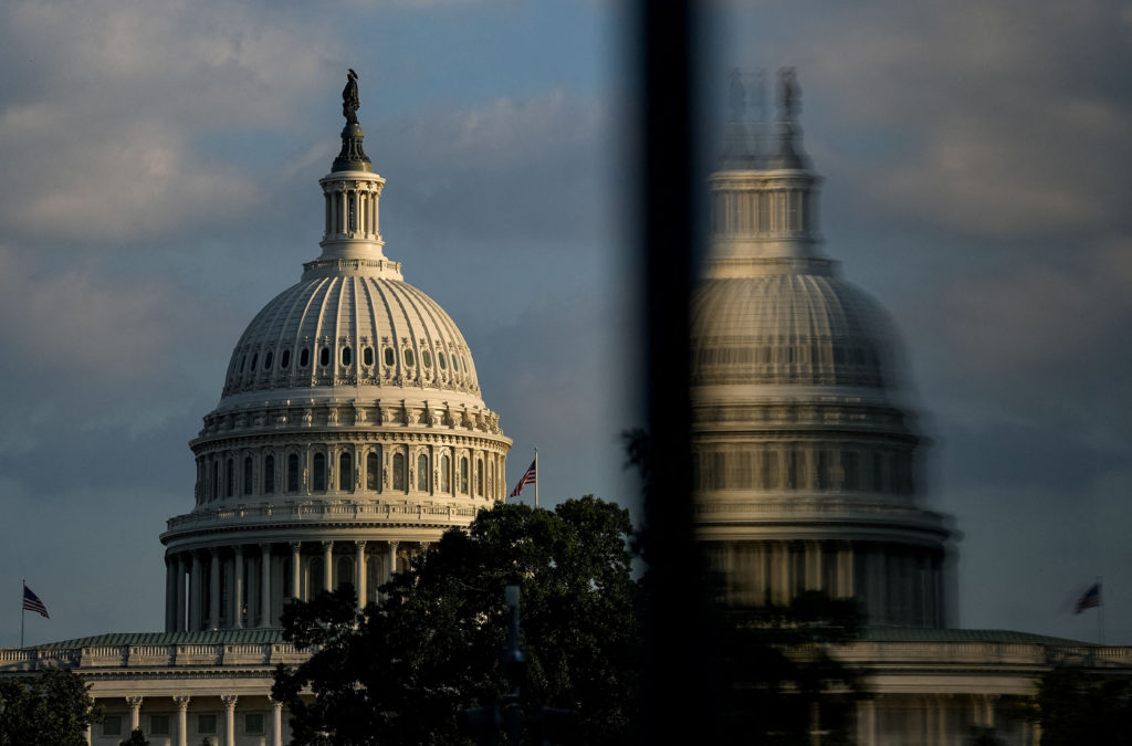 Senators Return to Work in Washington