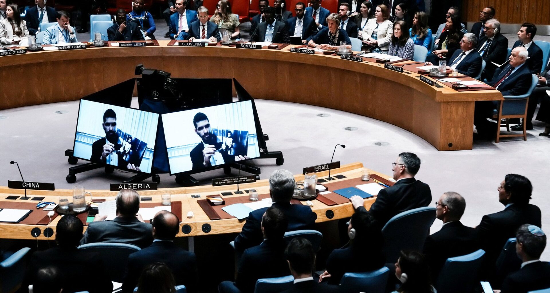 Sa’ar at UN: Plans to recognize Palestinian state ‘assassinated the hostage deal’