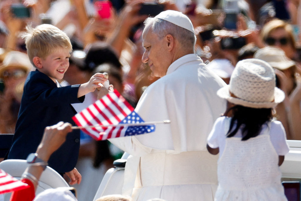 Pope Leo XIV holds general audience in St. Peter's Square