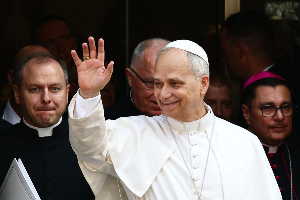 Pope Leo XIV leads Mass in Castel Gandolfo
