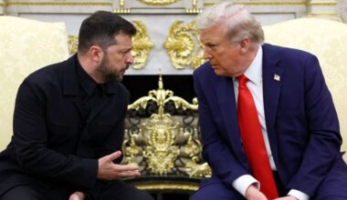Fact check: Trump repeats false Ukraine aid figure while sitting with Zelensky