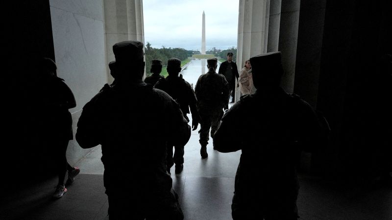 National Guard troops from GOP-led states begin arriving in DC as part of Trump’s crime crackdown