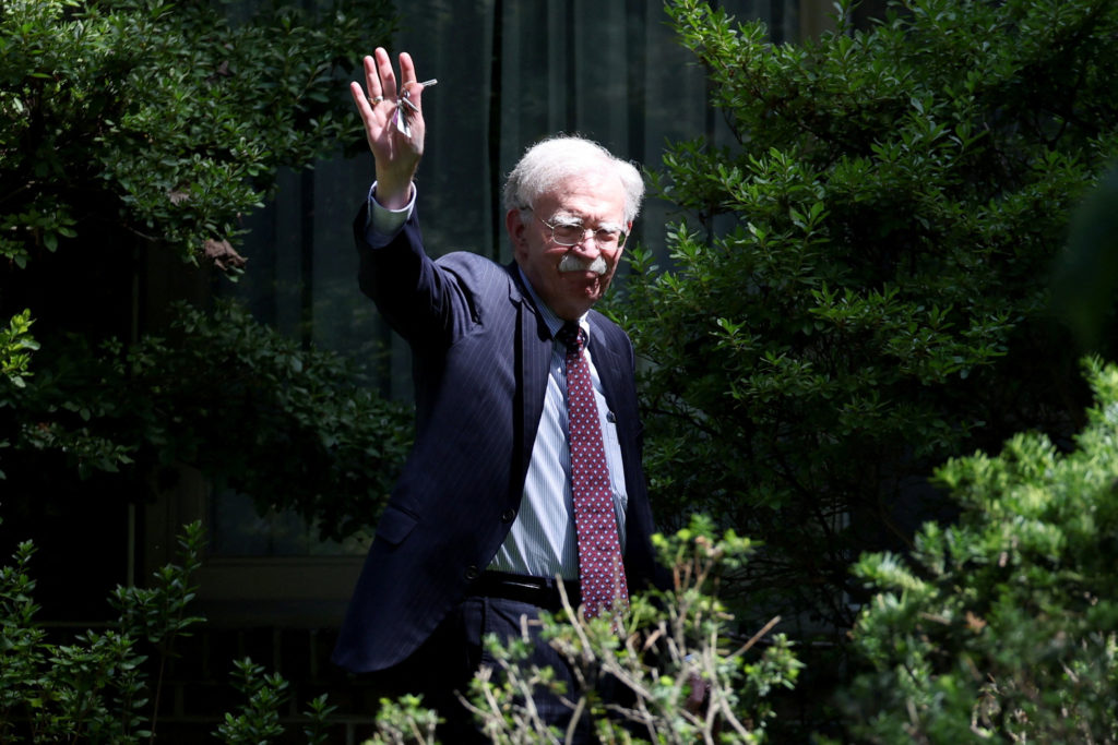 FBI searches the home of former White House national security adviser John Bolton, in Bethesda